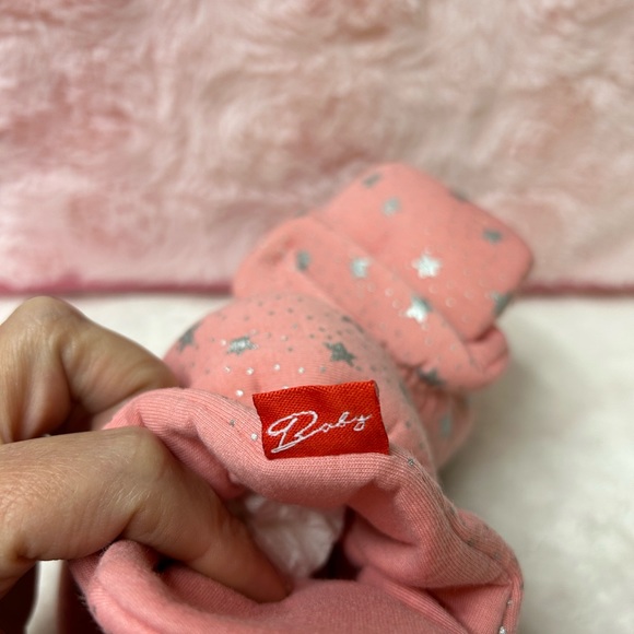 NWOT. Baby girl slippers ankle booties - 12-18 months - Picture 4 of 6